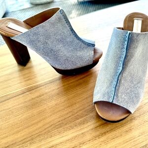 SeeBYChloe Blue denim Platform Sandal - Size 6.5